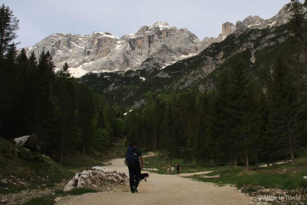 Escursione Pecol Pian del Crep Maé
