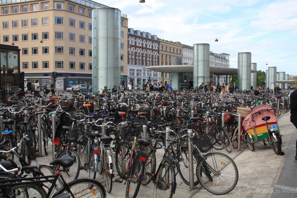 Copenaghen in bicicletta