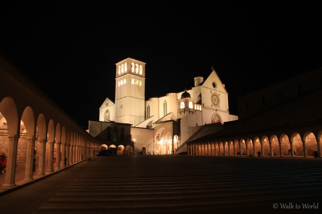 Assisi basilica papale di San Francesco