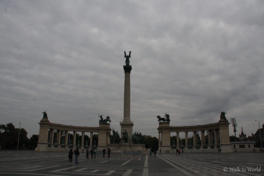 Budapest Piazza degli Eroi