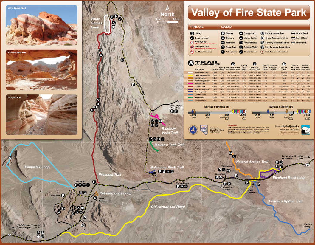 Valley of Fire deserto rosso vicino Las Vegas