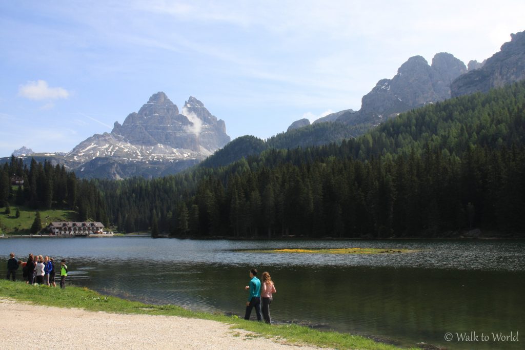 Lago di Misurina passeggiata al cospetto delle Dolomiti