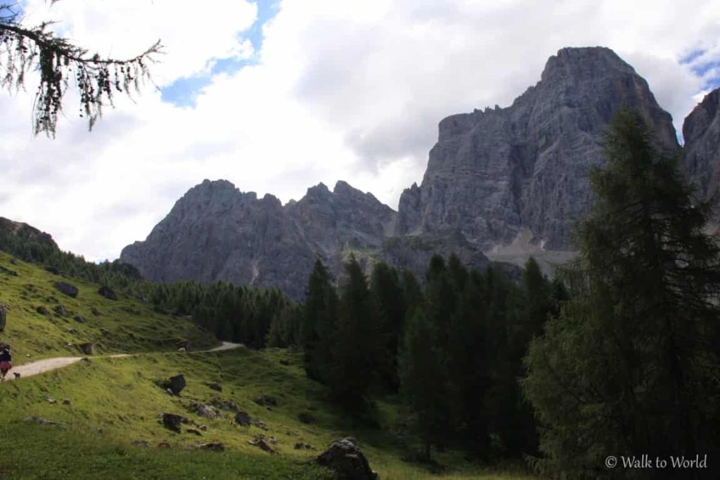 Val Fiorentina escursione al Rifugio Città di Fiume