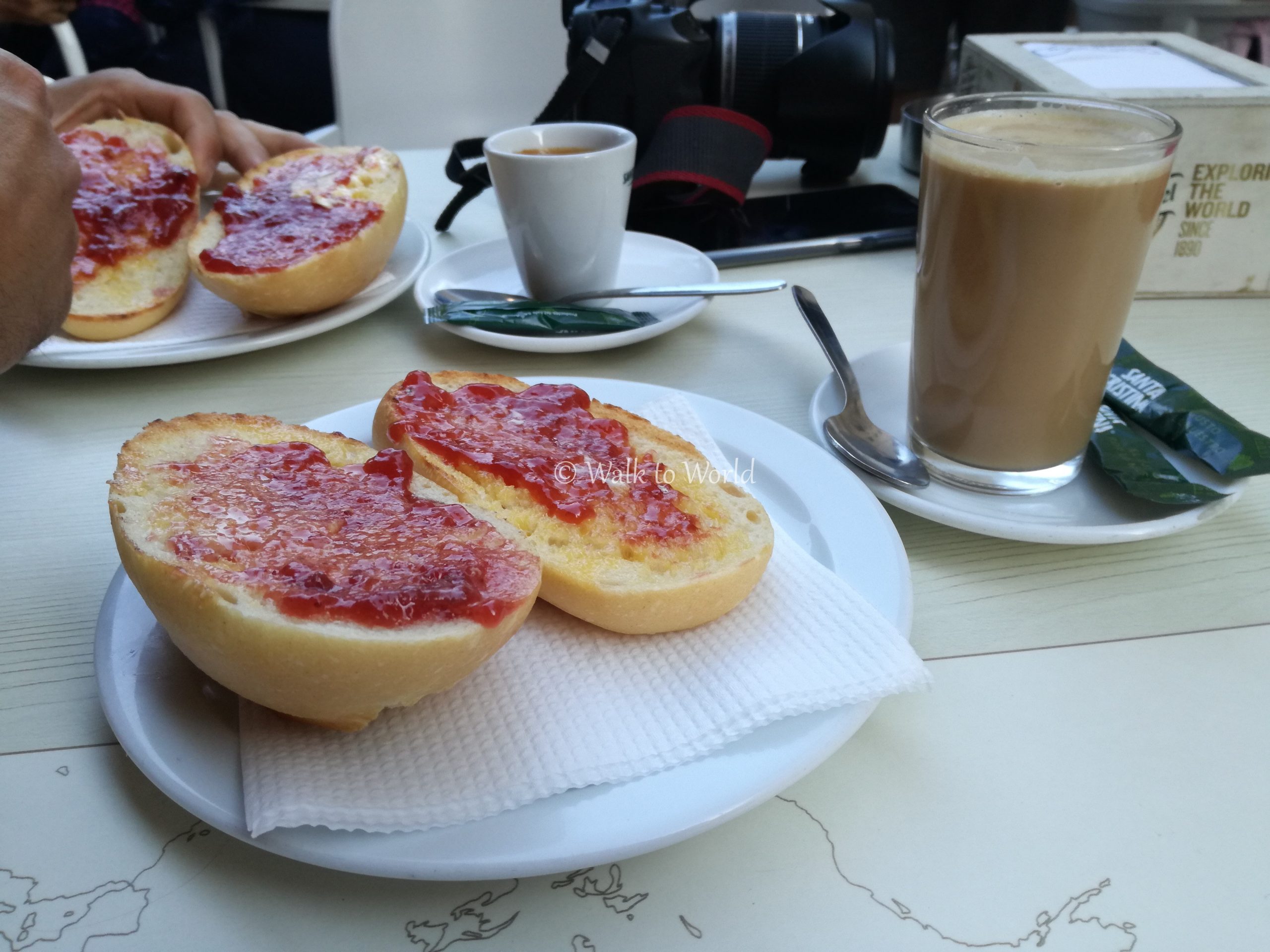 Malaga desayuno