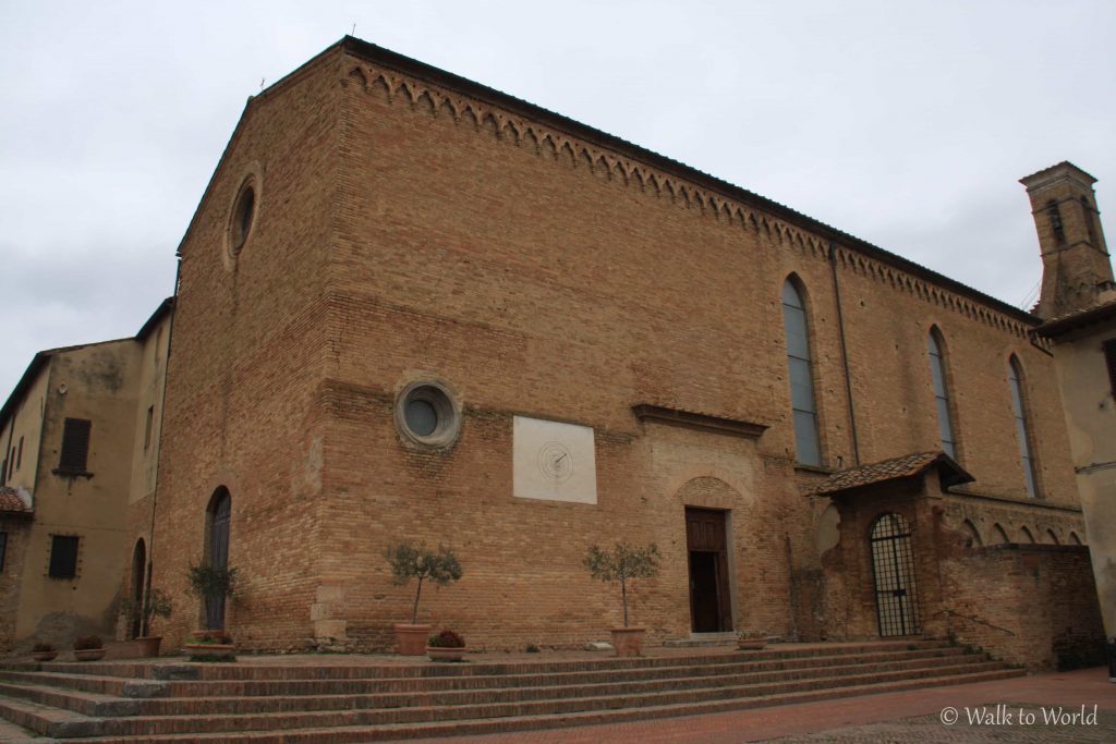 San Gimignano Chiesa di Sant'Agostino