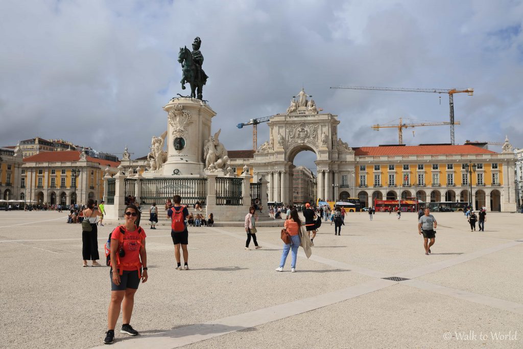 Lisbona Praça do Comércio