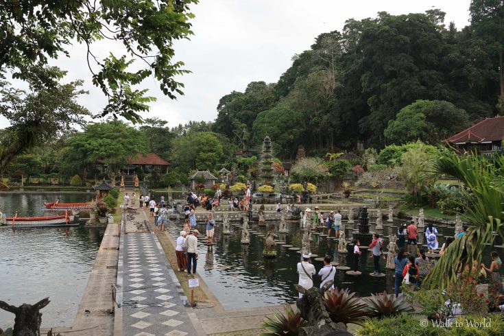 Visita al Taman Tirta Gangga a Bali