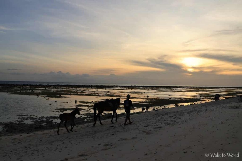 Gili Trawangan tramonto
