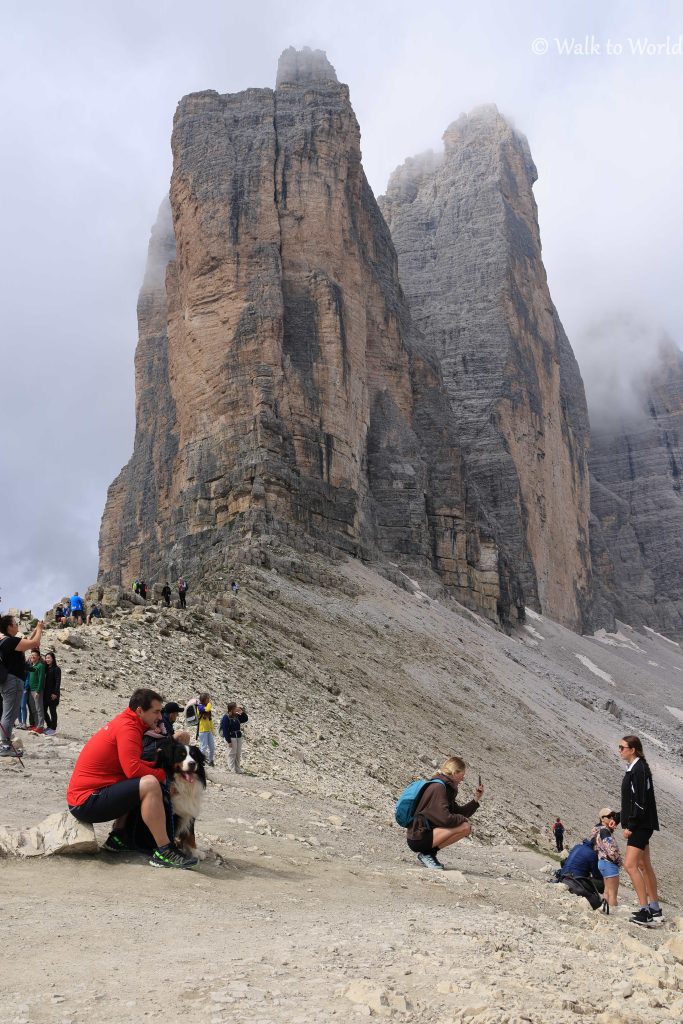 Giro delle Tre Cime di Lavaredo con il cane