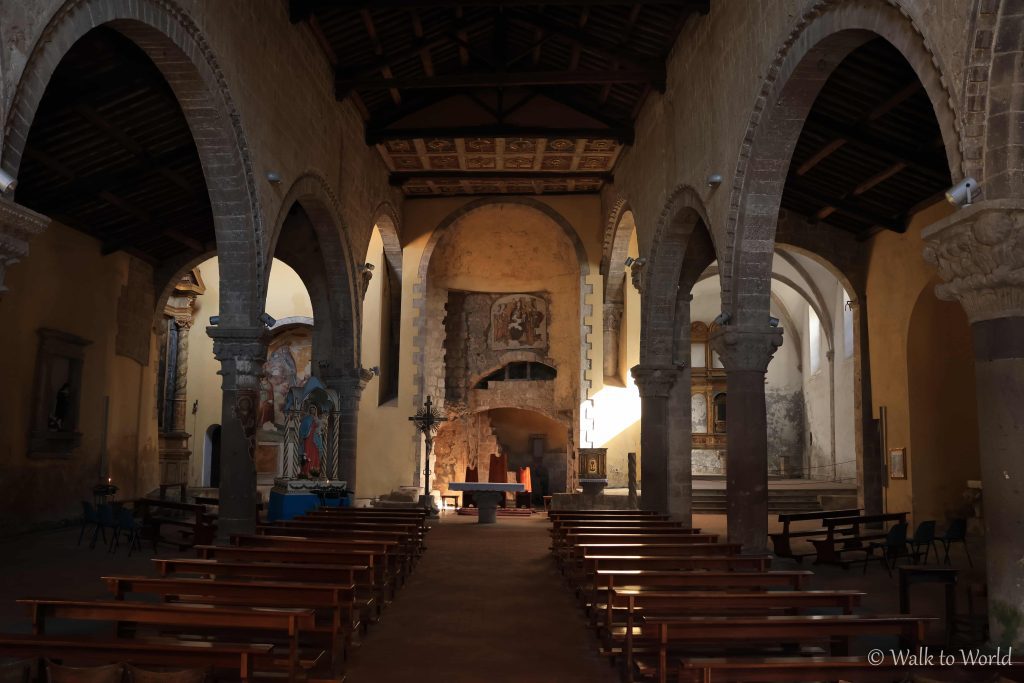 Tuscania Chiesa di Santa Maria della Rosa