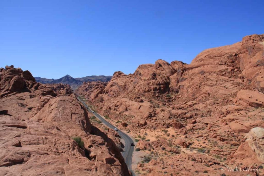 Valley of Fire il deserto rosso vicino a Las Vegas
