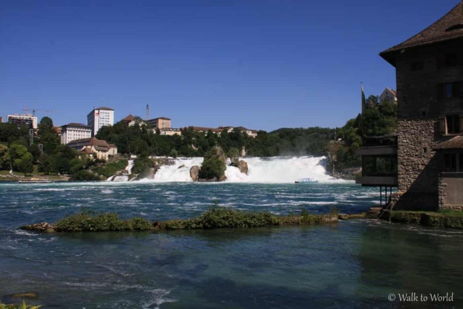 Svizzera Sciaffusa Cascate sul Reno