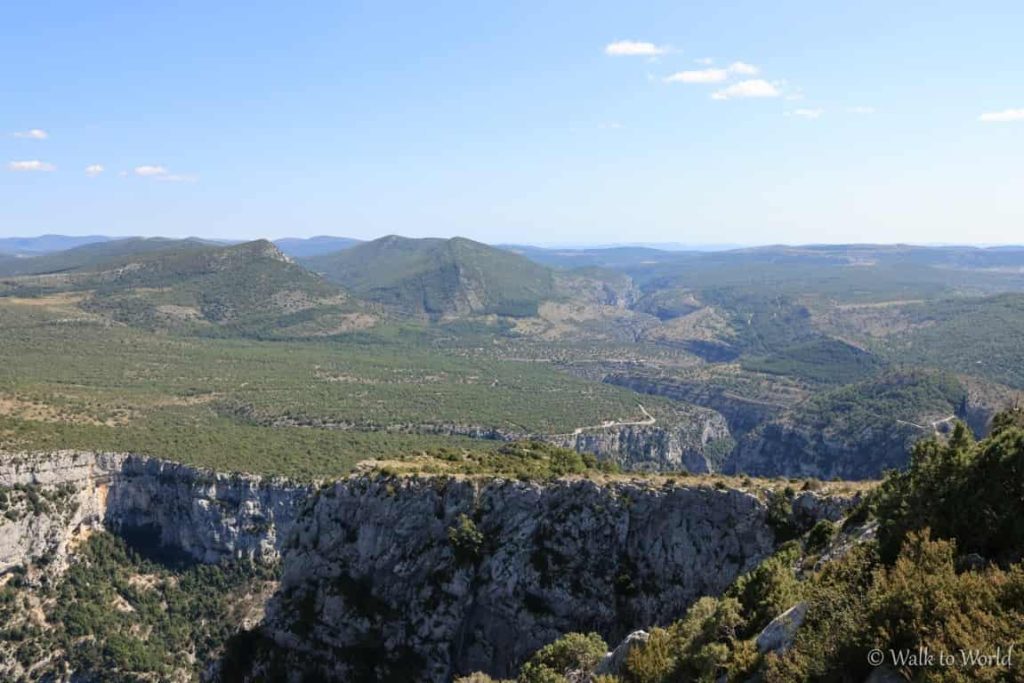 Gole Verdon Belvedere Tilleul