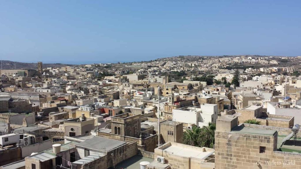 Gozo panorama dalla Cittadella
