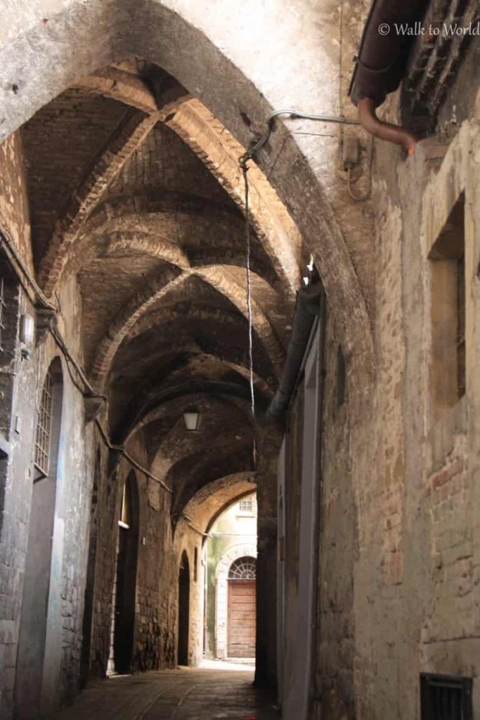 Perugia Via Volte della Pace
