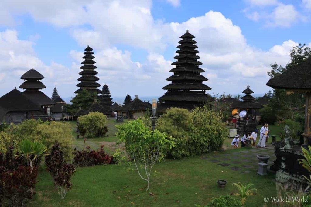 Bali Besakih templi interni