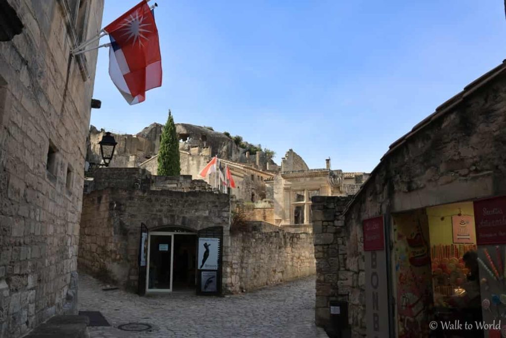 Les Baux-de-Provence il borgo
