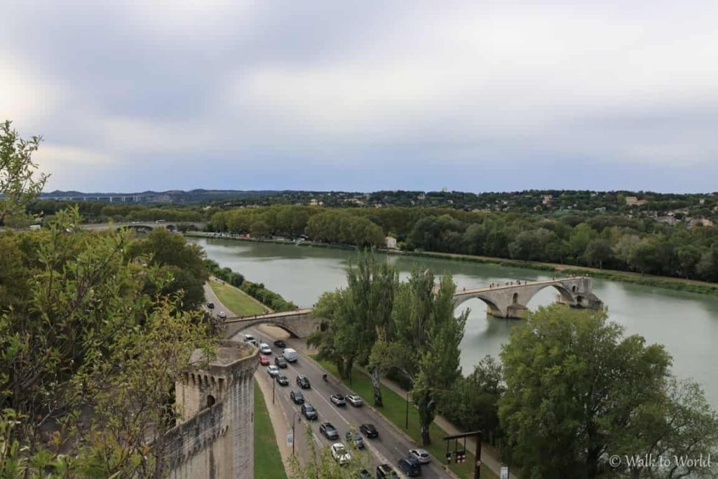 Avignone ponte d'Avignone