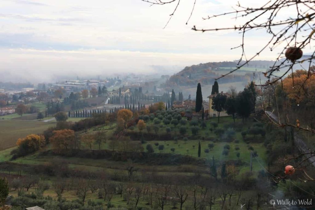 Anghiari panorama dalle mura