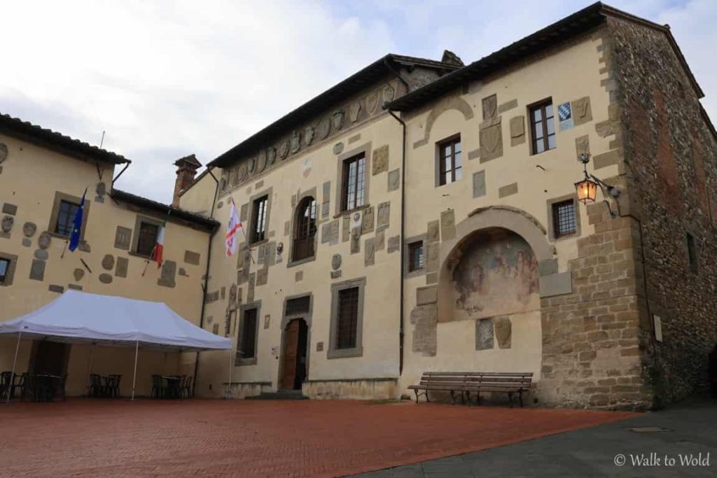 Anghiari Piazza del Popolo