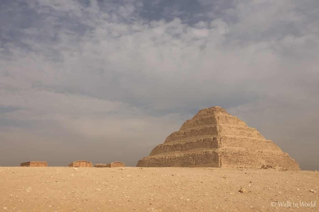Saqqara Piramide a Gradoni