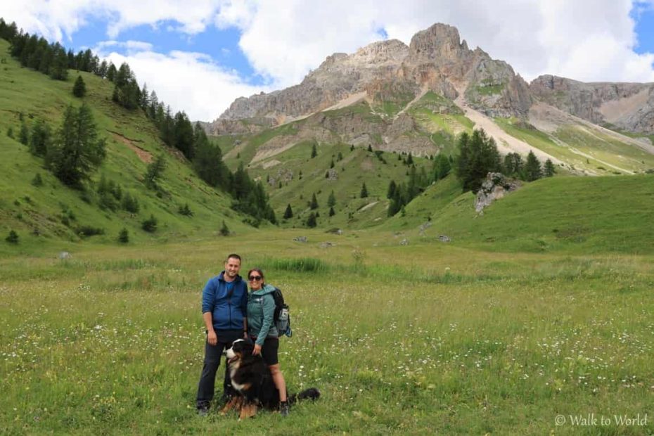 Passeggiata al Rifugio Fuciade con il cane