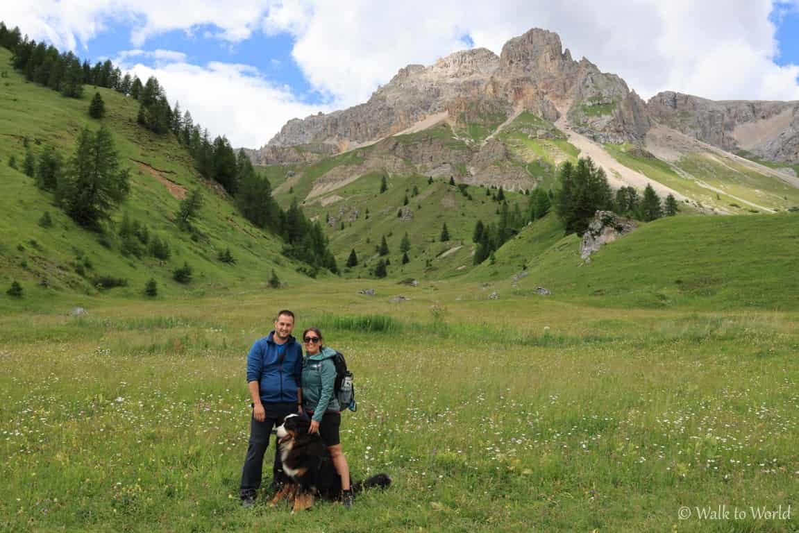 Passeggiata al Rifugio Fuciade con il cane