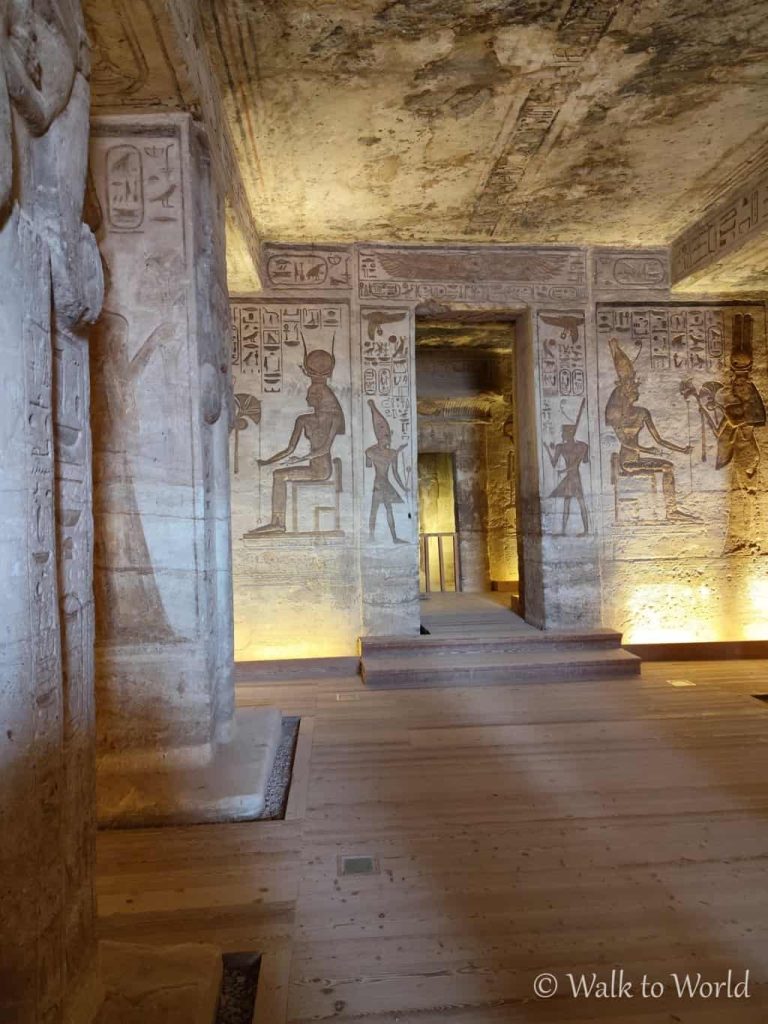 Abu Simbel Sala Ipostila Tempio Hathor