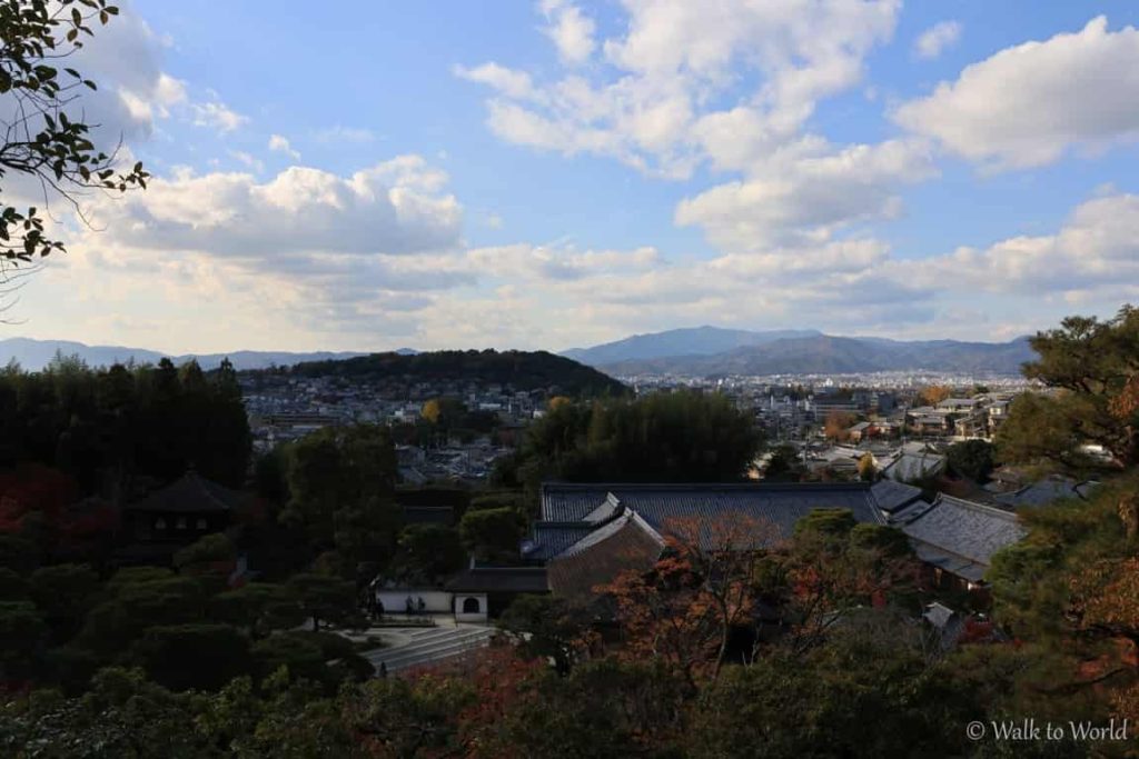 Kyoto Ginkaku-ji panorama